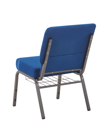 Krzesło Ambassador tapicerowane granatowe