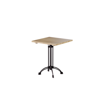 Stolik Rustical z blatem drewnianym