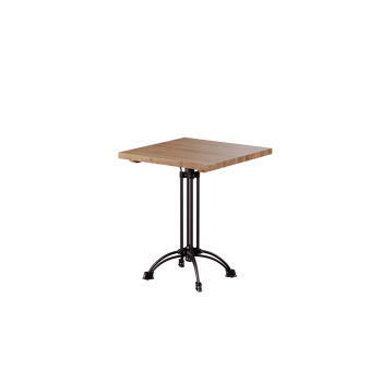 Stolik Rustical z dębowym blatem drewnianym