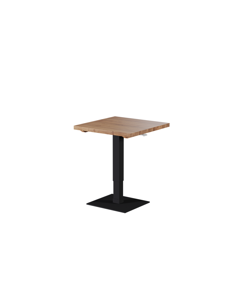 Stolik Adaptive z dębowym blatem drewnianym