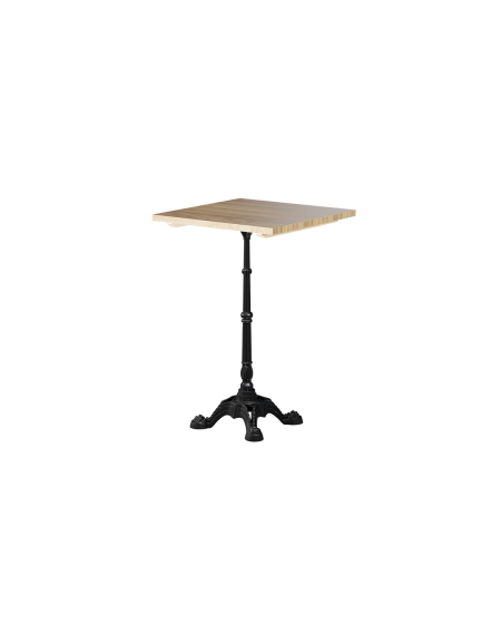 Stolik Castello Bar z blatem drewnianym