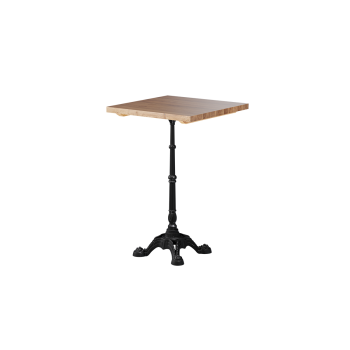 Stolik Castello Bar z dębowym blatem drewnianym