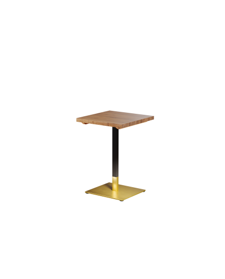 Stolik Omega z dębowym blatem drewnianym