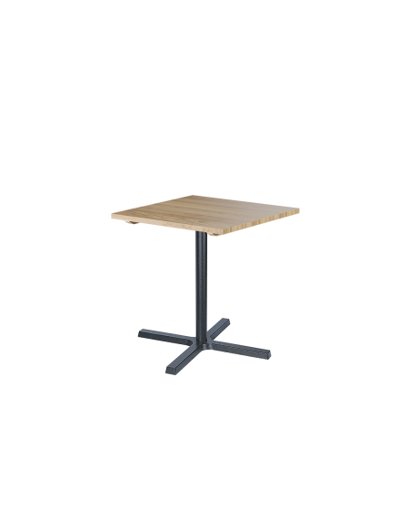 Stolik Prisma z blatem drewnianym