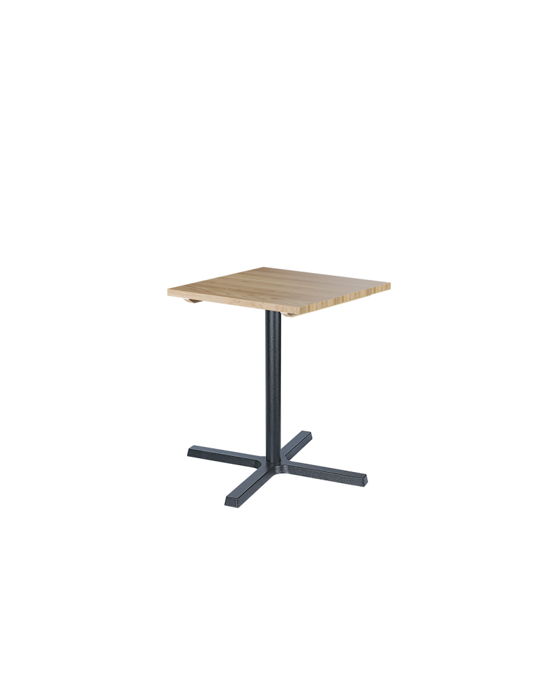 Stolik Prisma z blatem drewnianym