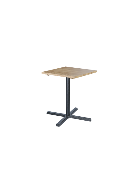 Stolik Prisma z blatem drewnianym