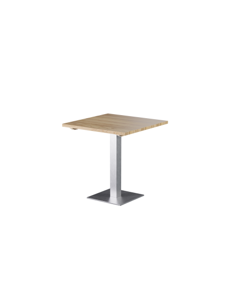 Stolik Sigma z blatem drewnianym