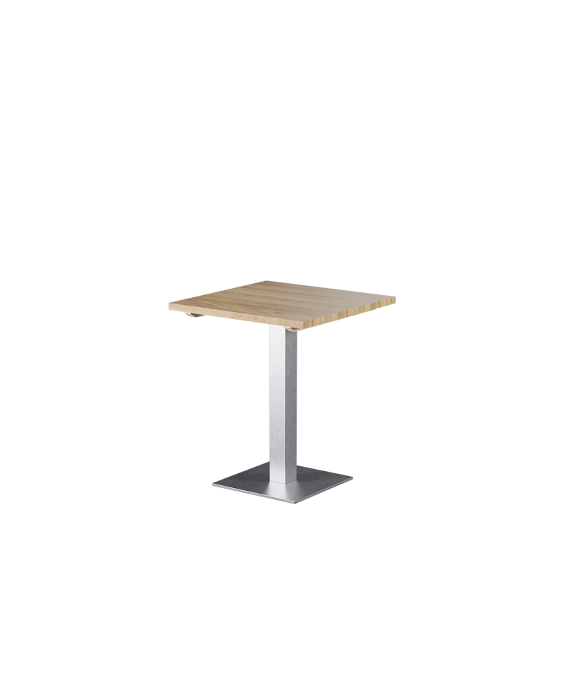 Stolik Sigma z blatem drewnianym