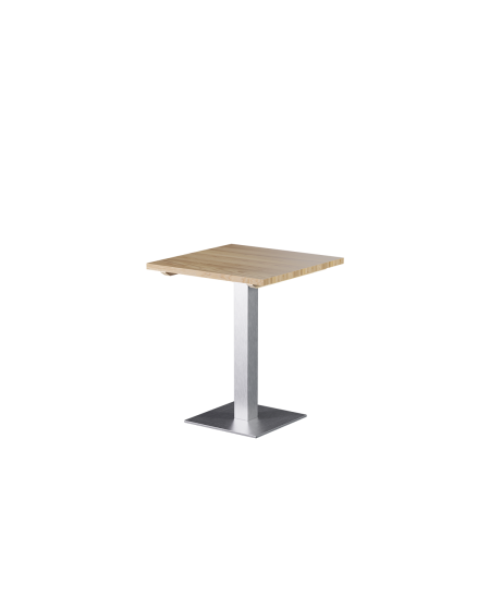 Stolik Sigma z blatem drewnianym