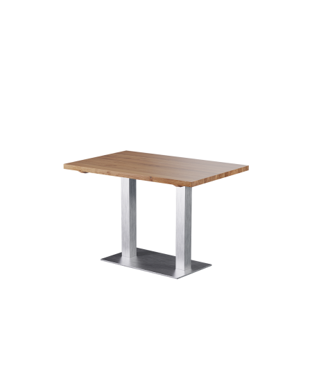 Stolik Sigma Duo z dębowym blatem drewnianym