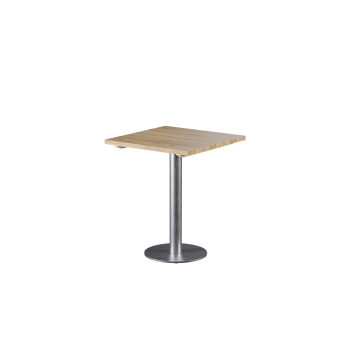 Stolik Sigma R z blatem drewnianym