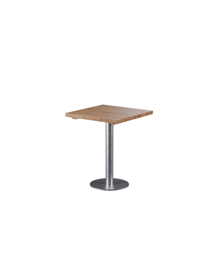 Stolik Sigma R z dębowym blatem drewnianym