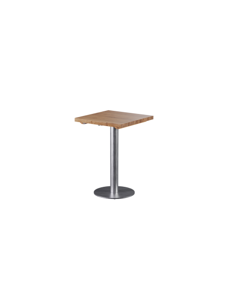 Stolik Sigma R z dębowym blatem drewnianym