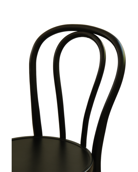 TEST Krzesło drewniane Monet 18 czarne