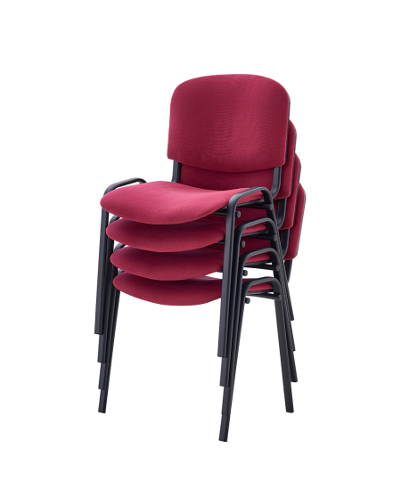 Krzesło Iso 24H BL T0019 bordowe