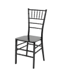 Krzesło Chiavari Tiffany czarne