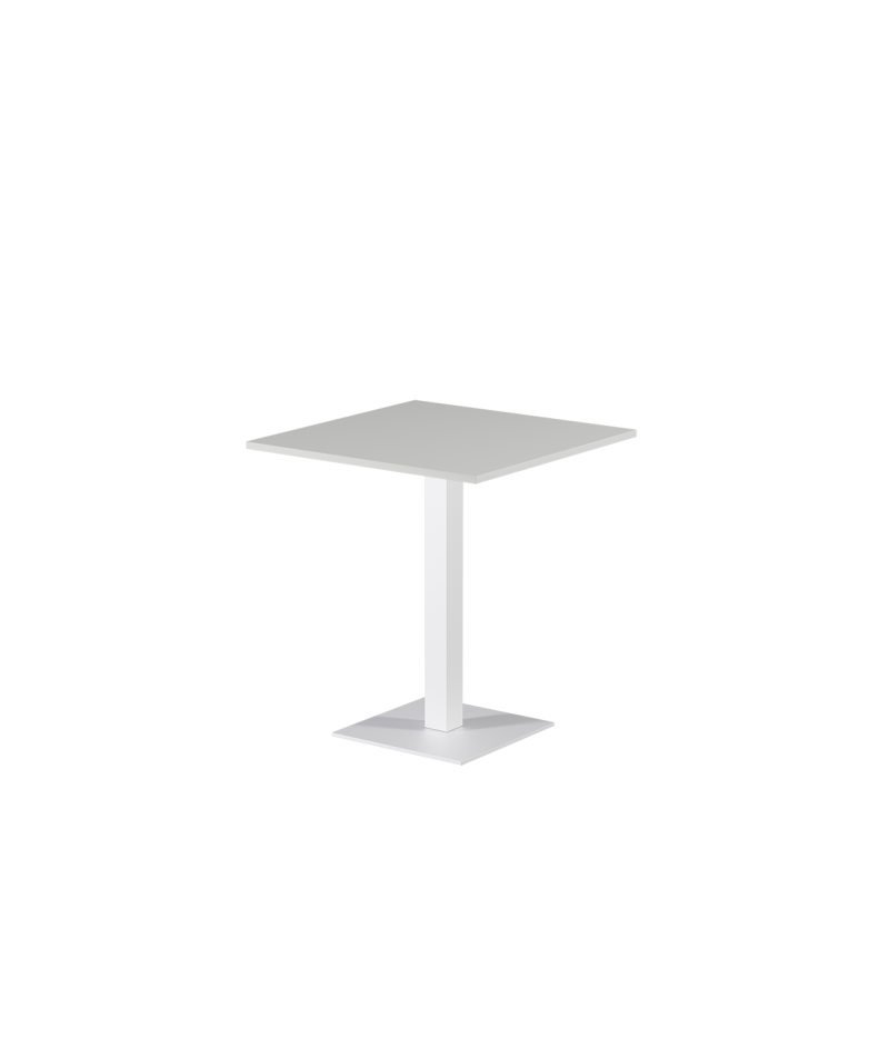 Stolik Alfa S biały blat laminowany