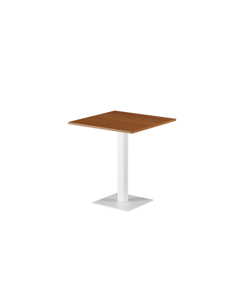 Stolik Alfa S biały blat laminowany