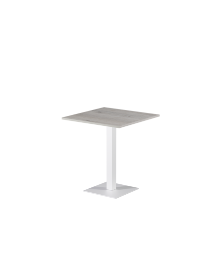 Stolik Alfa S biały blat laminowany