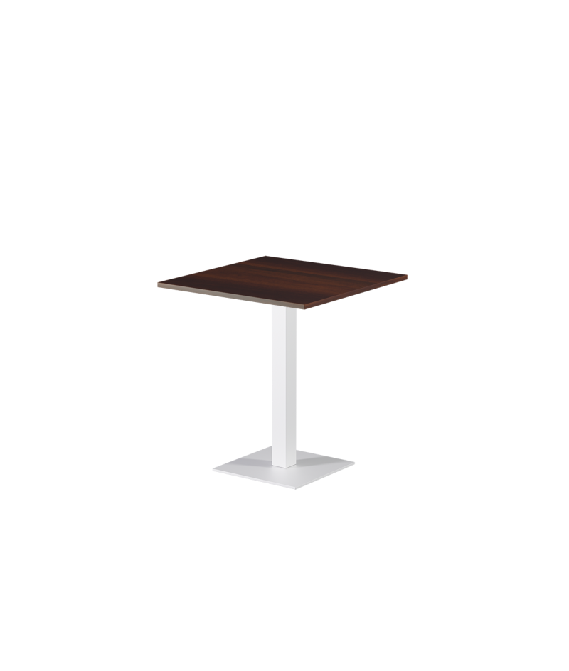 Stolik Alfa S biały blat laminowany