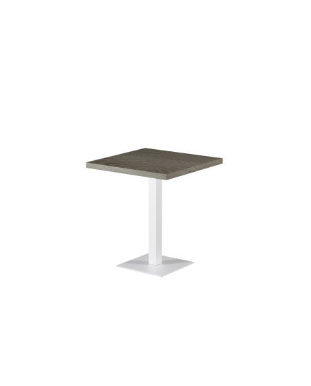 Stolik Alfa S biały blat laminowany