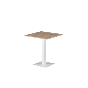 Stolik Alfa S biały blat laminowany