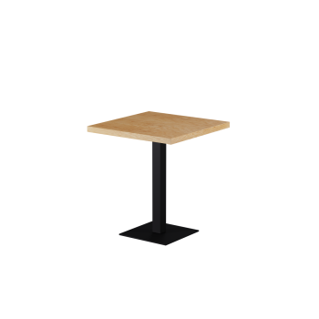 Stolik Alfa S blat drewniano-fornirowany