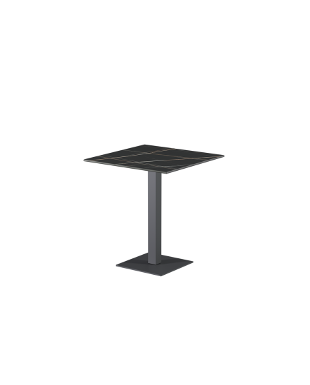 Stolik Alfa S szary blat ze spieku kwarcowego