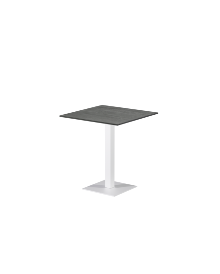 Stolik Alfa S biały blat HPL