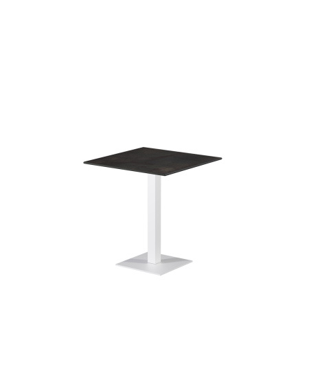 Stolik Alfa S biały blat HPL