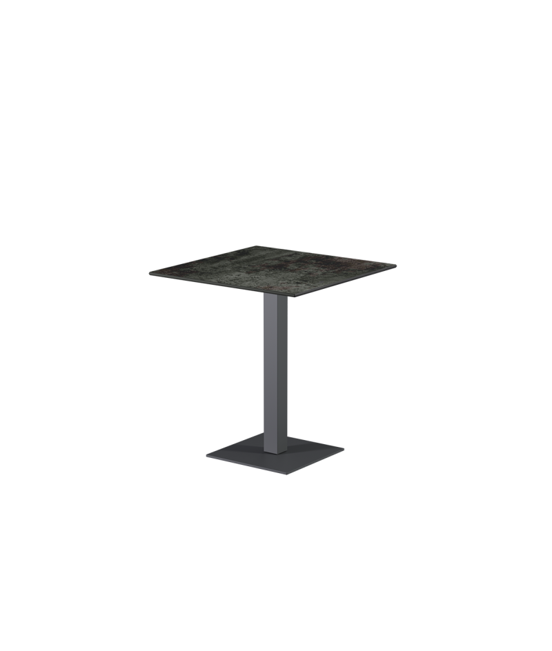 Stolik Alfa S szary blat HPL