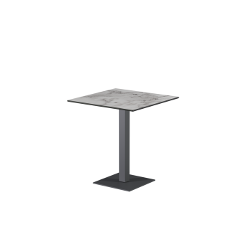 Stolik Alfa S szary blat HPL