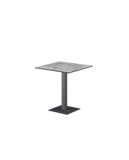 Stolik Alfa S szary blat HPL