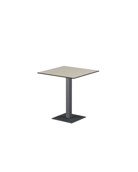 Stolik Alfa S szary blat HPL