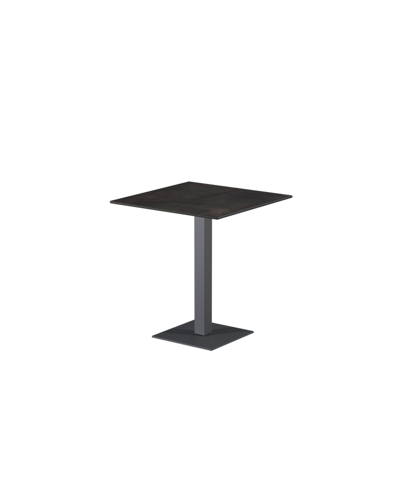 Stolik Alfa S szary blat HPL