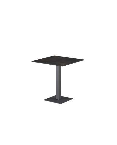 Stolik Alfa S szary blat HPL