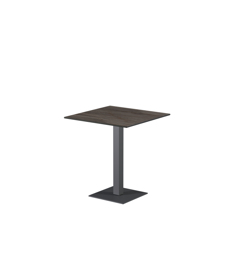 Stolik Alfa S szary blat HPL