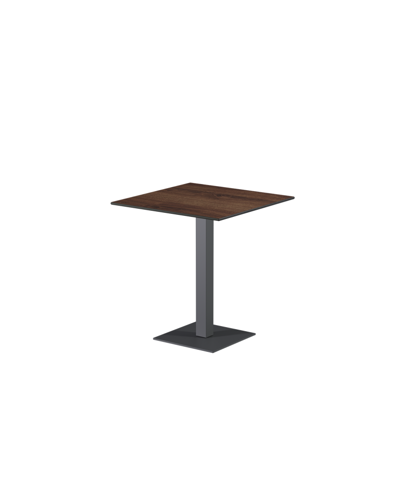 Stolik Alfa S szary blat HPL