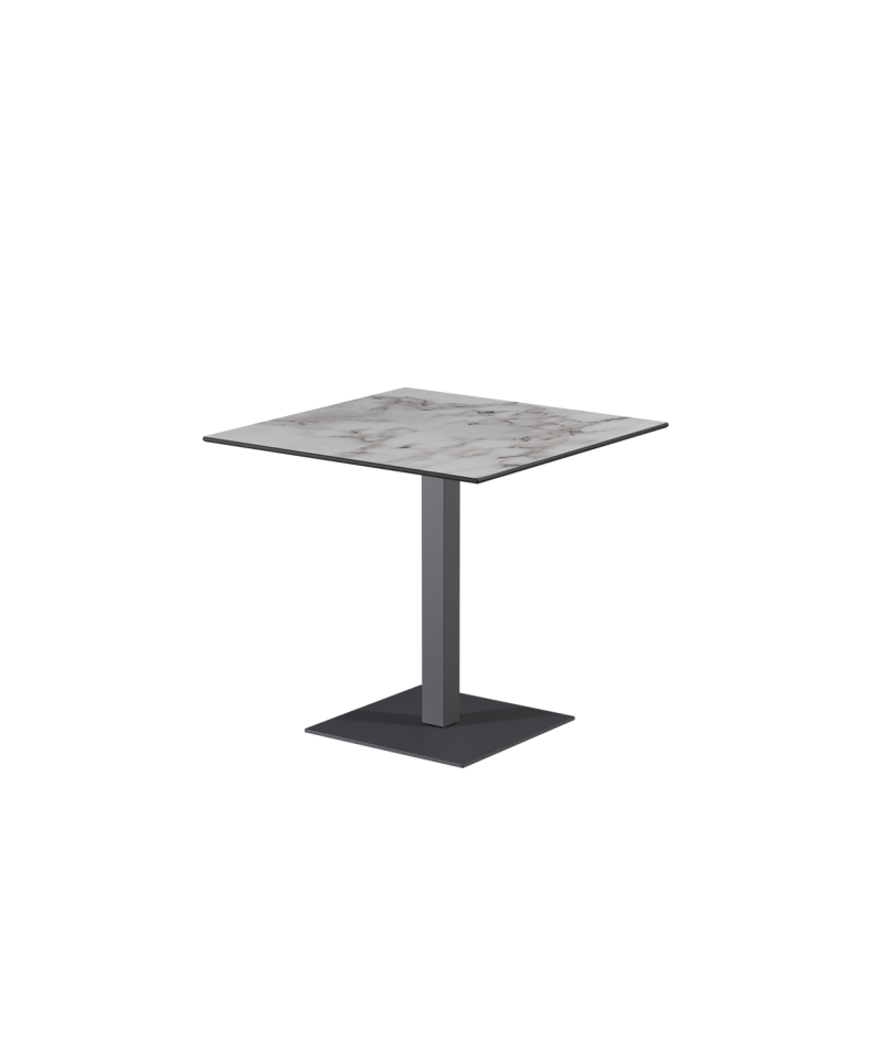 Stolik Alfa S szary blat HPL