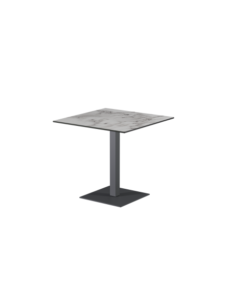 Stolik Alfa S szary blat HPL