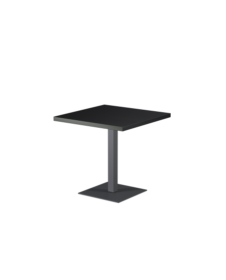 Stolik Alfa S szary blat drewniano-fornirowany