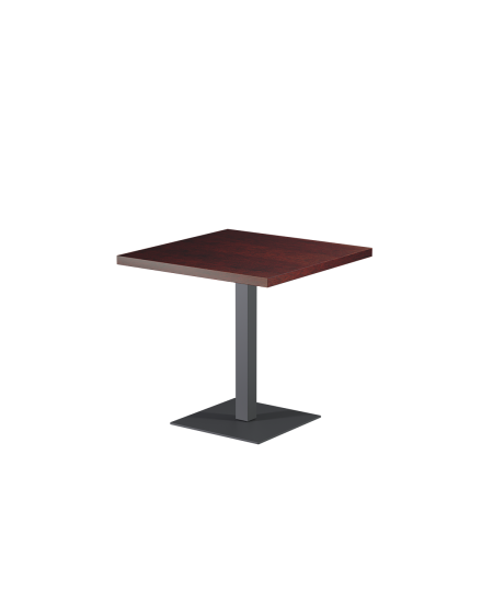 Stolik Alfa S szary blat drewniano-fornirowany