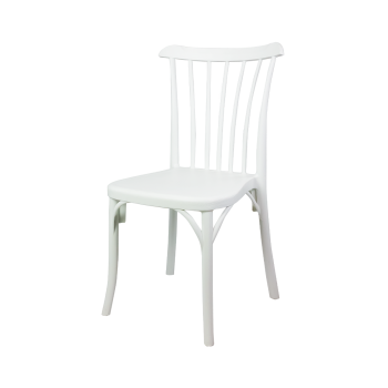 Krzesło Patyczak Retro białe