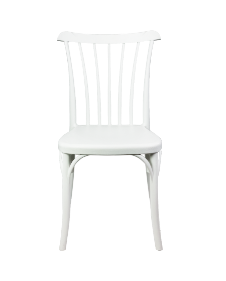 Krzesło Patyczak Retro białe