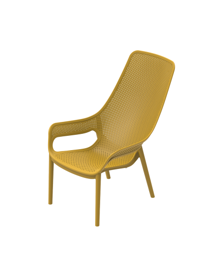 Krzesło Aero Lungo pomarańczowe