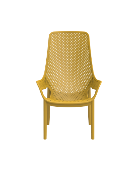 Krzesło Aero Lungo musztardowe