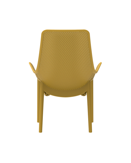 Krzesło Aero Lungo musztardowe