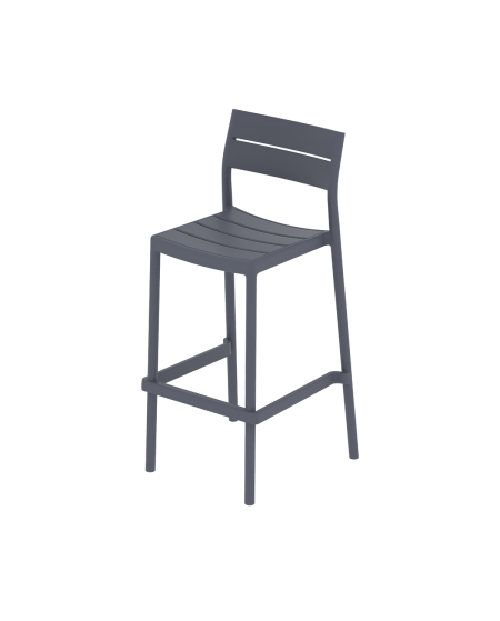 Krzesło Capri Bar ciemnoszare