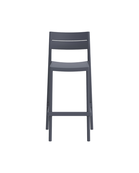 Krzesło Capri Bar ciemnoszare