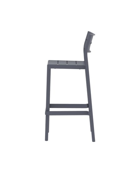 Krzesło Capri Bar ciemnoszare